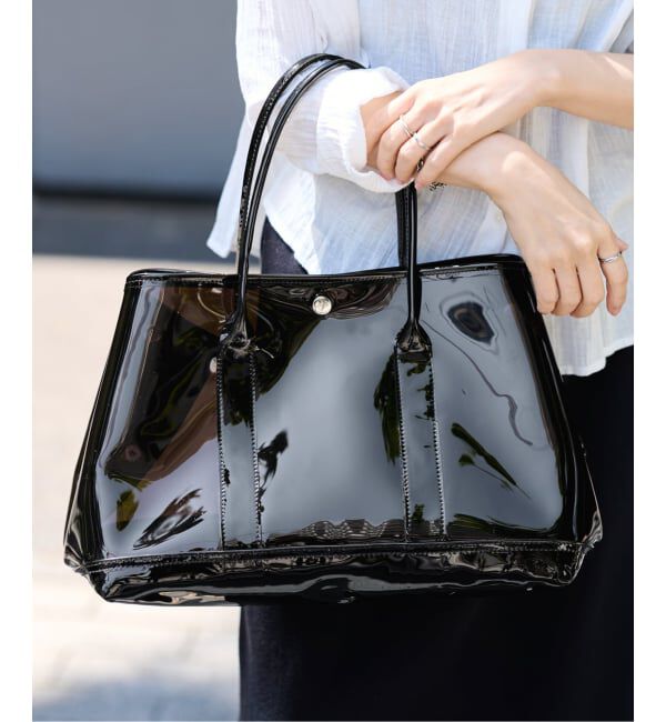 FRAMeWORK「≪予約≫NEWBOOK GARDEN SIDE M」|トートバッグ|ブラック