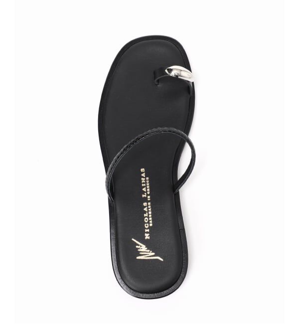 FRAMeWORK「≪新色 / 追加予約≫NICOLAS LAINAS/ニコラスライナス メタルポイントサンダル」|サンダル|