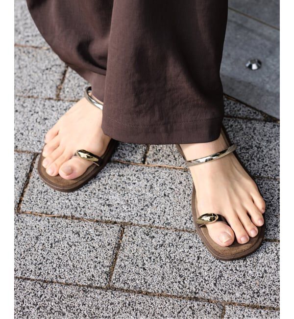 FRAMeWORK「≪新色 / 追加予約≫NICOLAS LAINAS/ニコラスライナス メタルポイントサンダル」|サンダル|