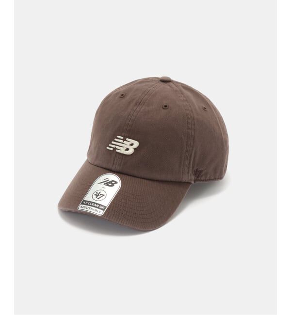  「NB/ ニューバランス  by '47 Clean Up」|キャップ・キャスケット|ブラウン