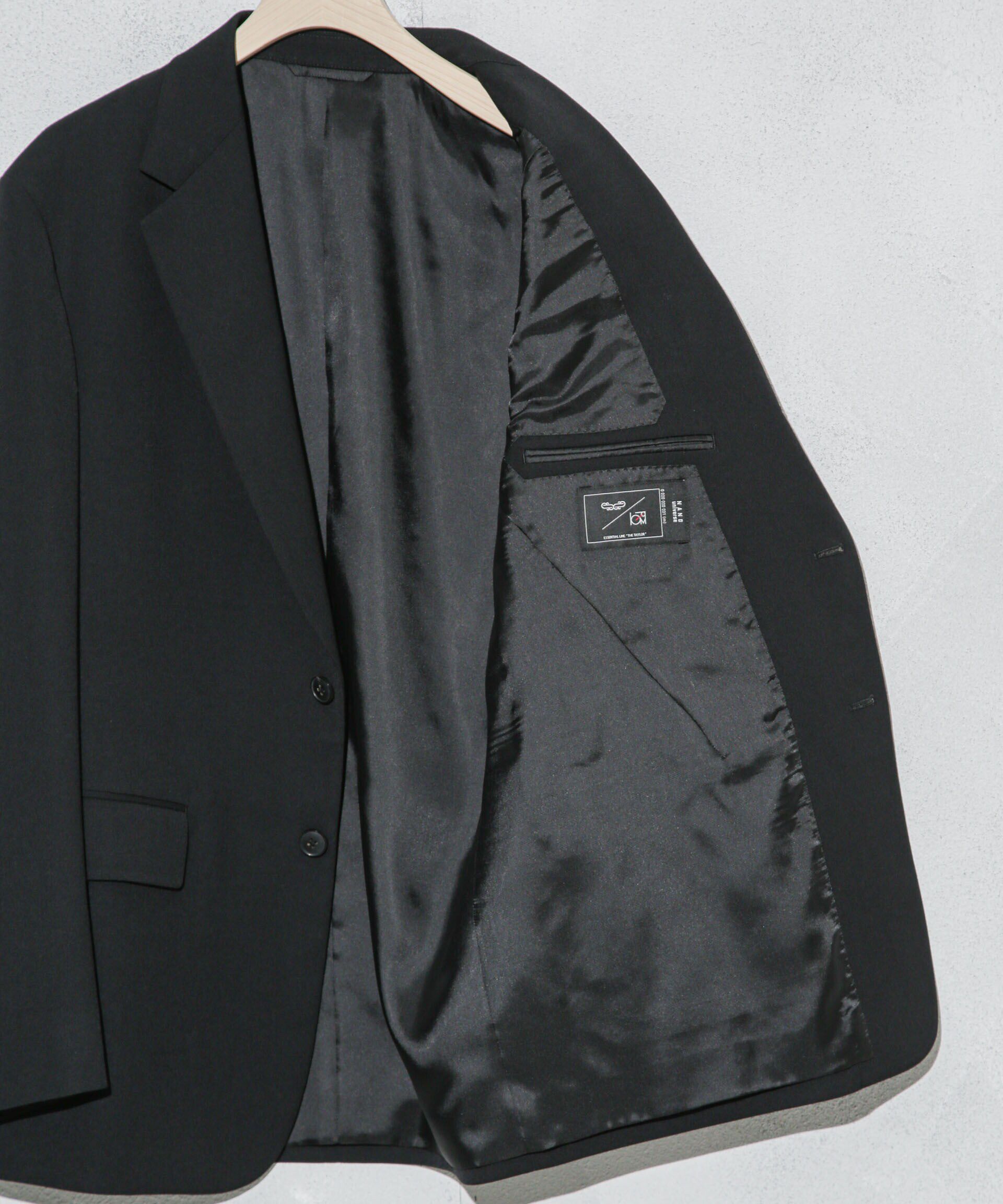 nano･universe「｢ESSENTIALLINE｣TWソリッドシングルジャケット」|スーツ|