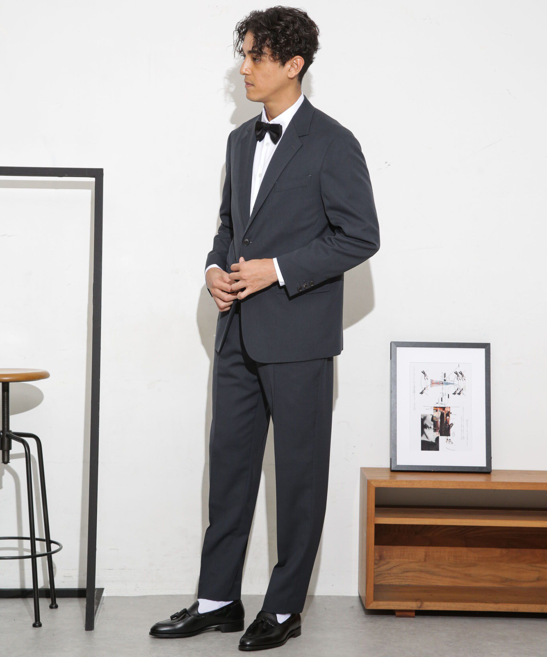 nano･universe「｢ESSENTIALLINE｣TWソリッドシングルジャケット」|スーツ|