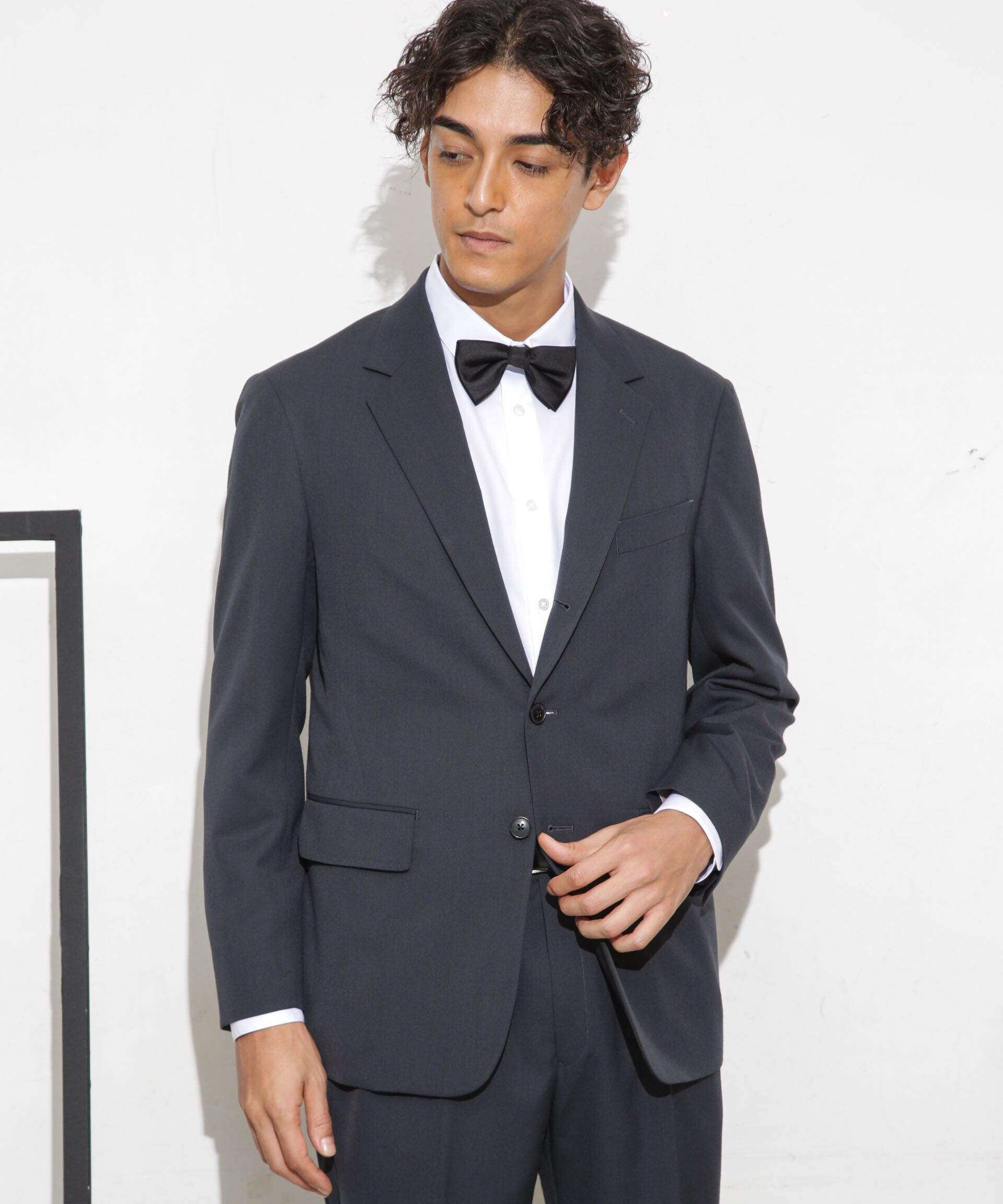 nano･universe「｢ESSENTIALLINE｣TWソリッドシングルジャケット」|スーツ|