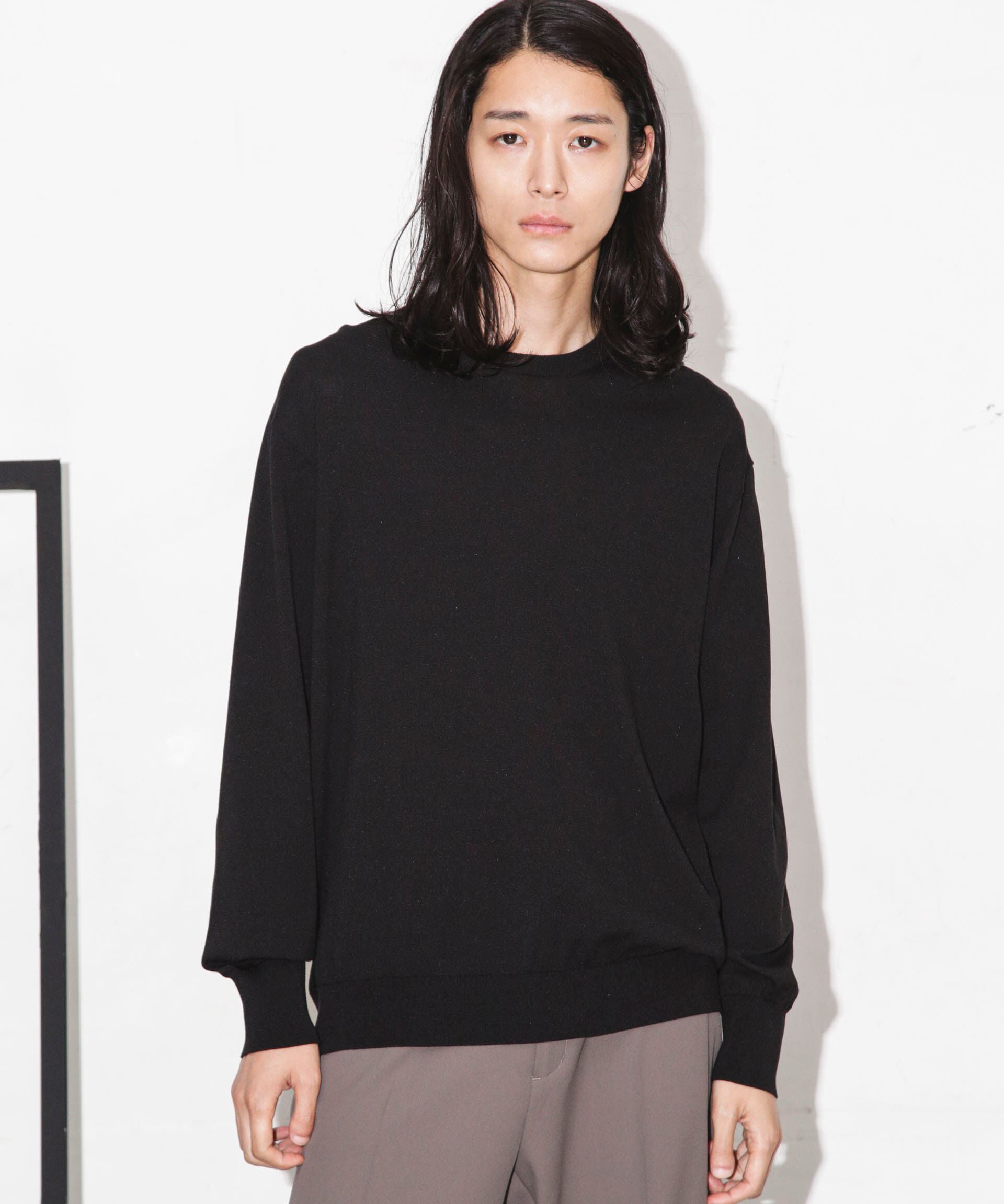 nano･universe「「ESSENTIAL LINE」天竺クループルオーバー」|ニット・セーター|