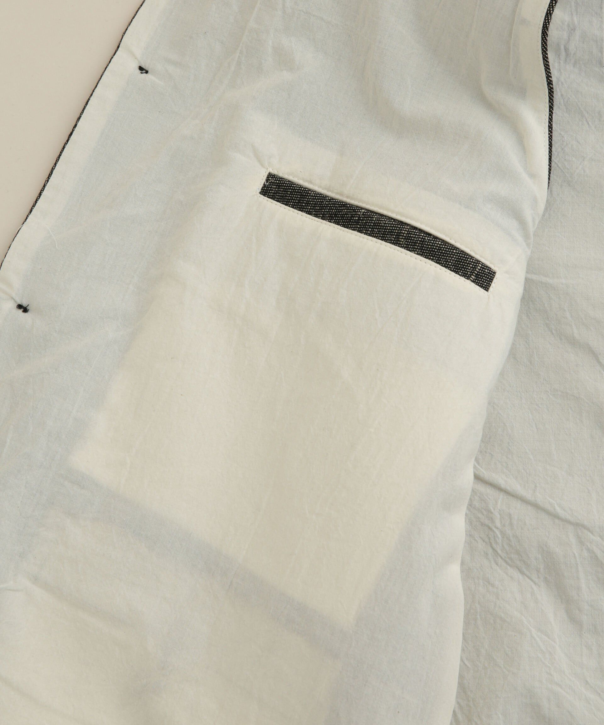 nano･universe「ＧＩＬＥＴ　－　Ｊｕｔｅ／Ｂａｍｂｏｏ　Ｔｗｉｌｌ」|ダウンベスト・ベスト|