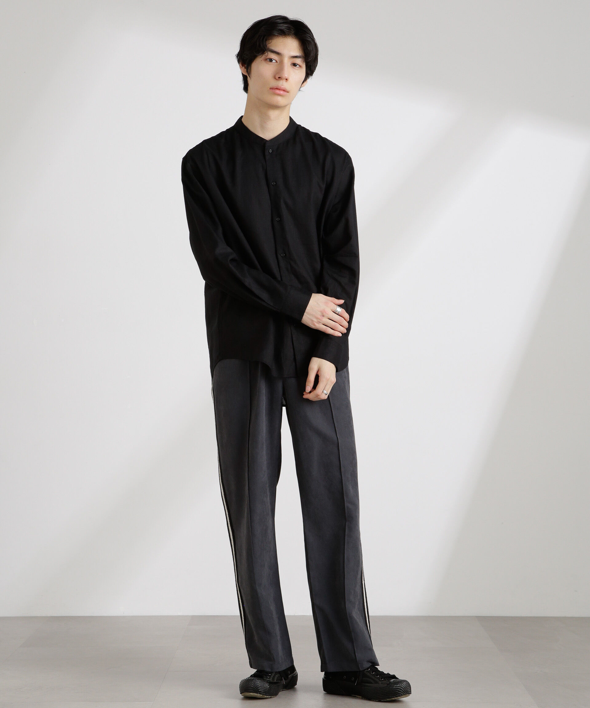 nano･universe「NORMANBROS/NORMANBROS別注 トラックパンツ」|チノ|