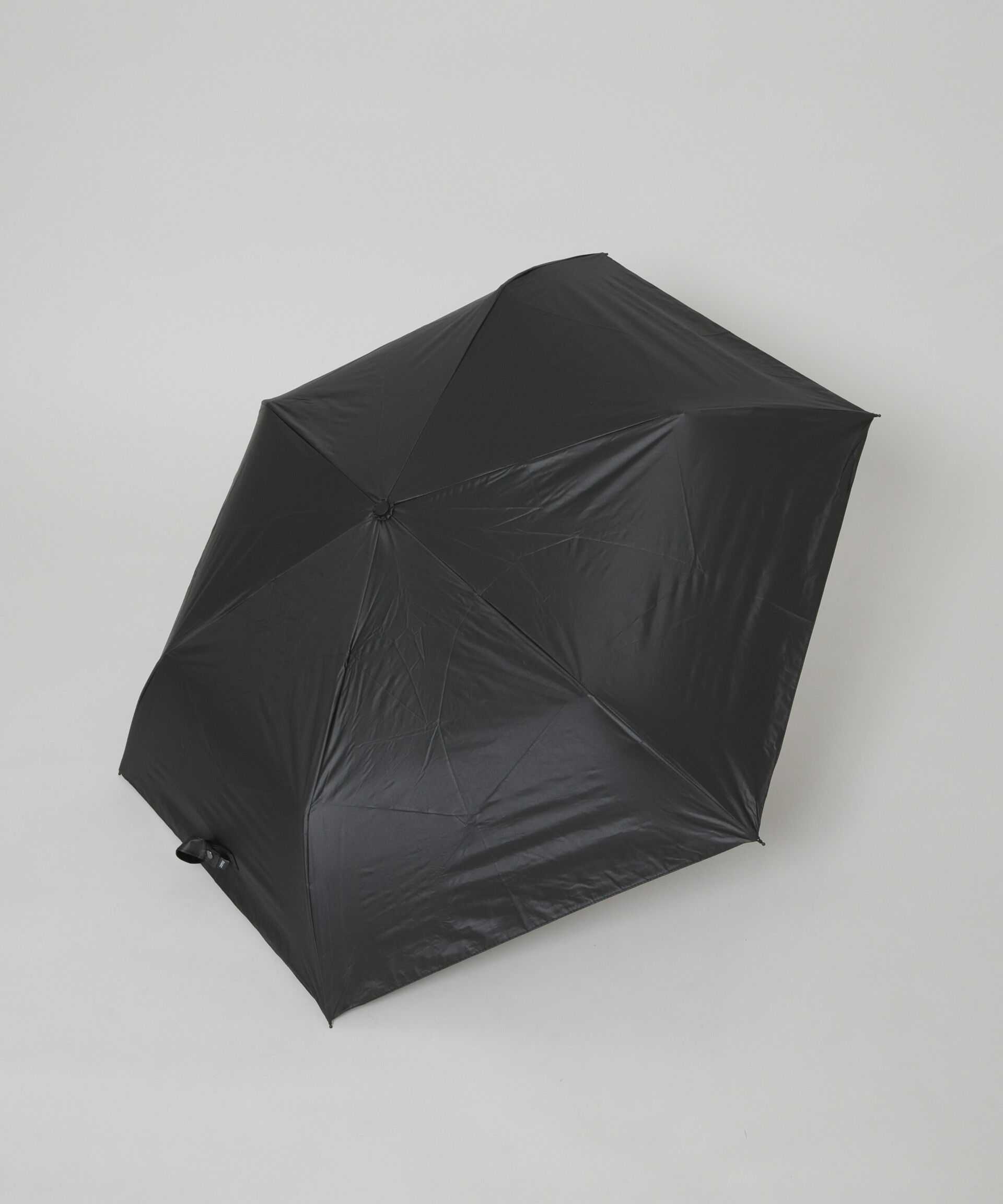 nano･universe「コカゲル/〈コカゲル(R)〉 晴雨兼用折り畳み傘」|その他|ブラック