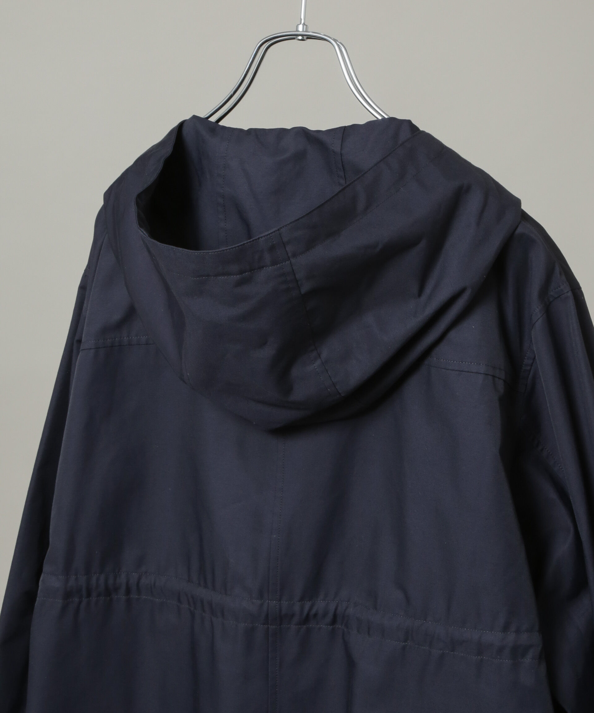 nano･universe「撥水フードブルゾン」|ブルゾン・スタジャン|