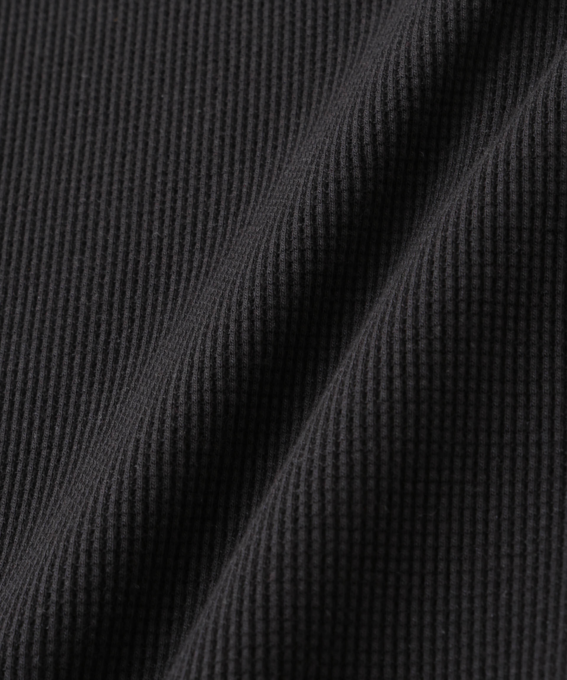 nano･universe「ミニワッフルクルーネックTシャツ 長袖」|Tシャツ・カットソー|