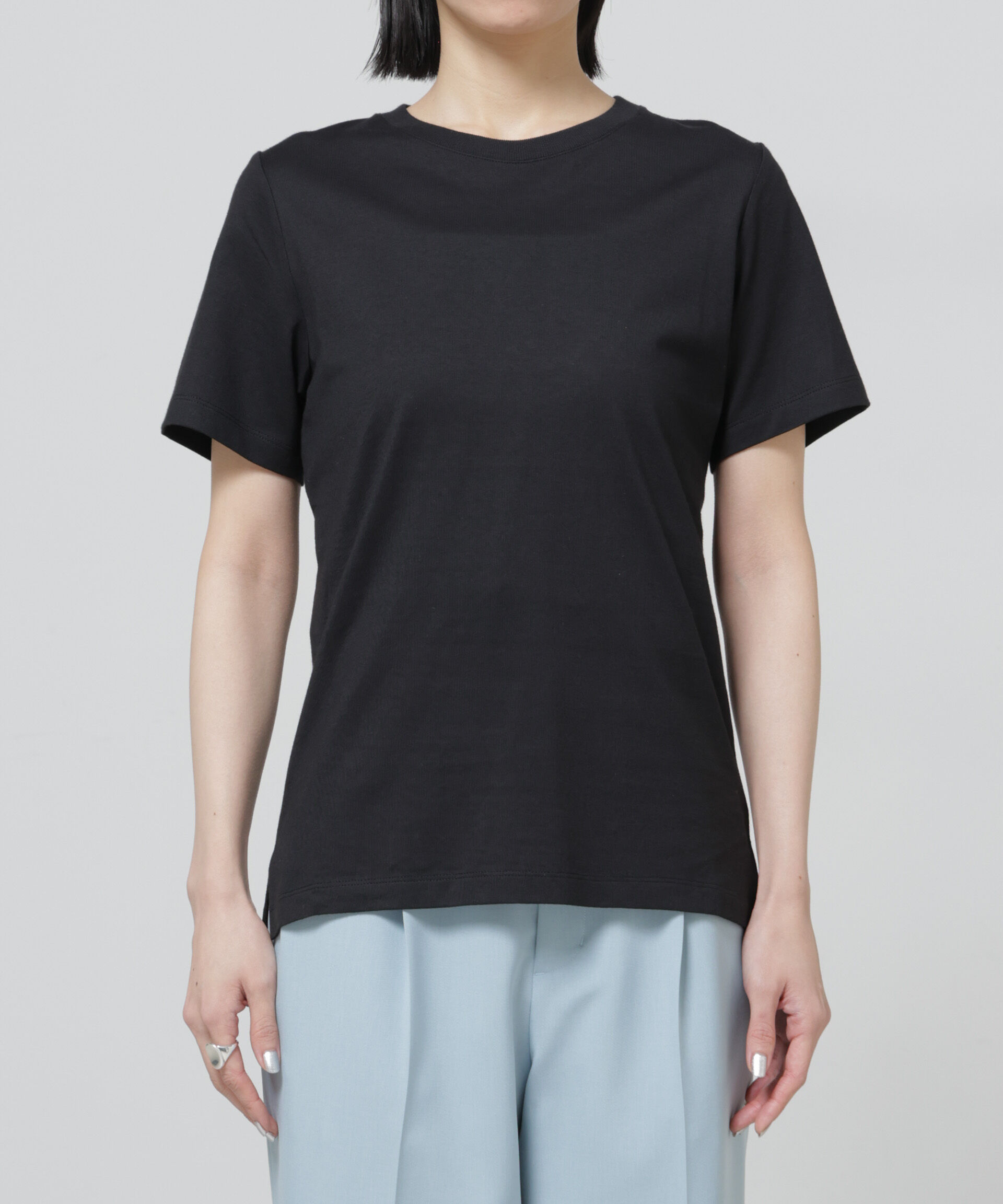 nano･universe「Anti Soaked(R) 汗染み防止クルーネックTシャツ」|Tシャツ・カットソー|