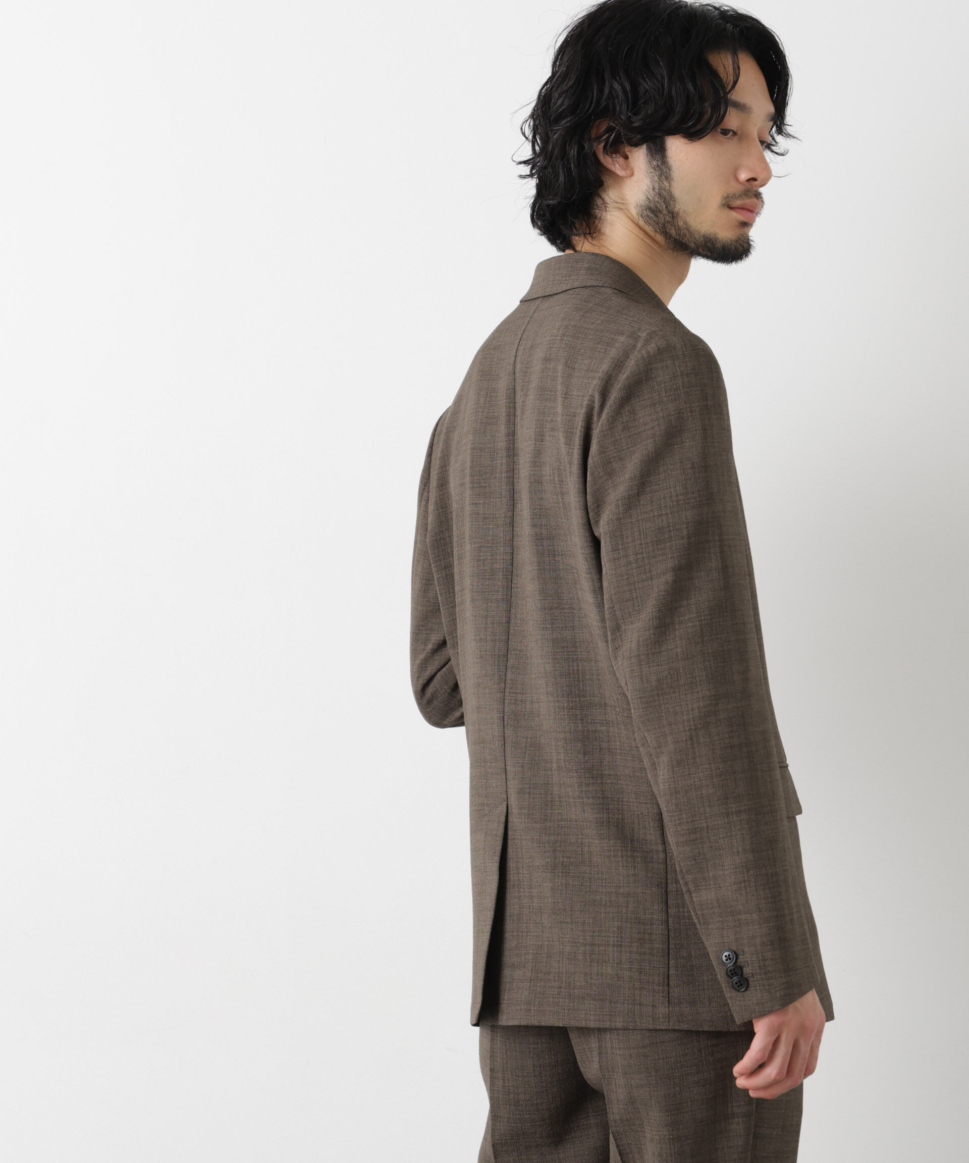 nano･universe「｢Damerino｣Reflax(R)キャンバスセットアップ/吸水速乾・防シワ」|スーツ|