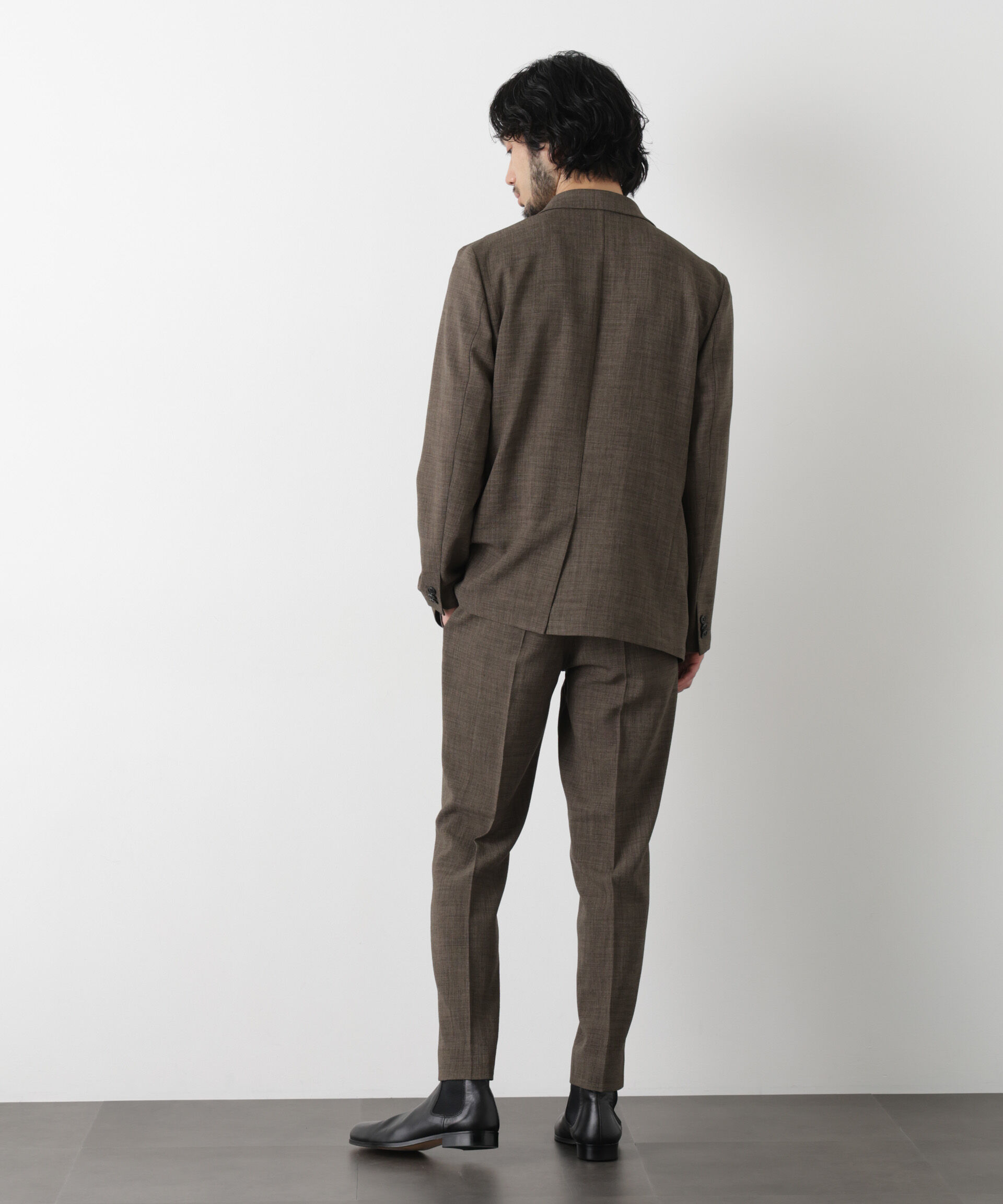 nano･universe「｢Damerino｣Reflax(R)キャンバスセットアップ/吸水速乾・防シワ」|スーツ|