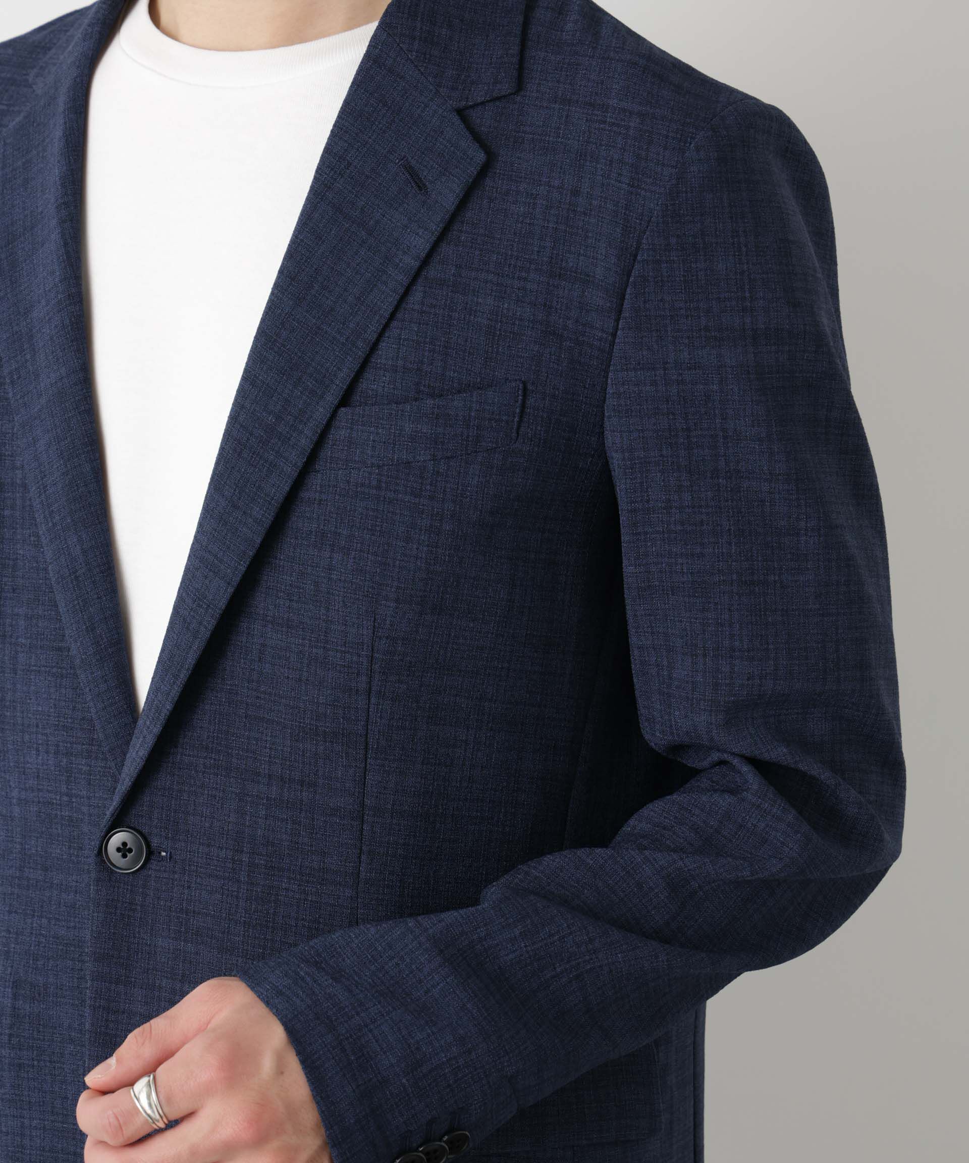 nano･universe「｢Damerino｣Reflax(R)キャンバスセットアップ/吸水速乾・防シワ」|スーツ|