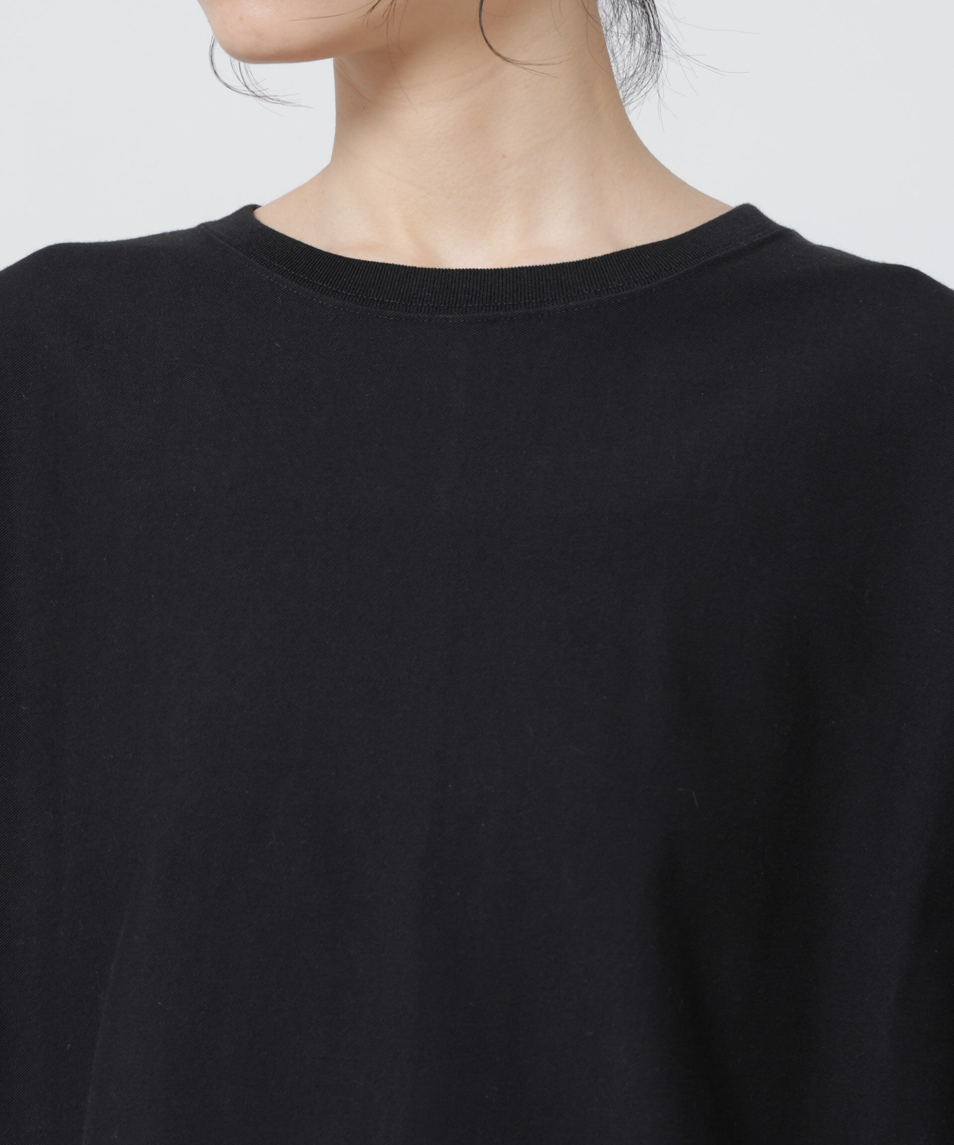 nano･universe「「Meaningful Continuity」coveross(R)ツイル調冷感プレーティング天竺Tシャツ」|Tシャツ・カットソー|