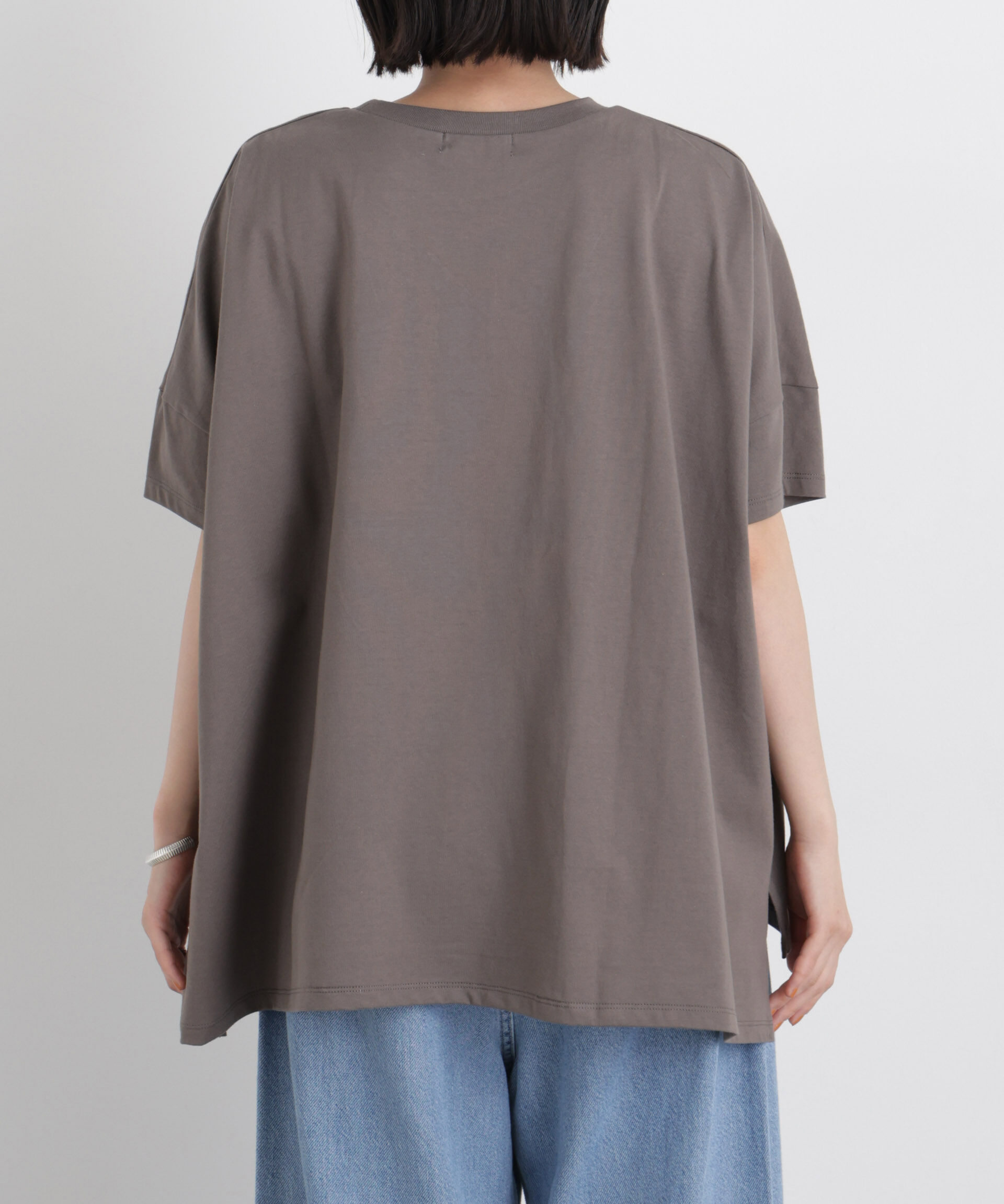 nano･universe「GOOD ROCK SPEED/LIFE PICTURE COLLECTION Big Tshirts Charcoal」|Tシャツ・カットソー|