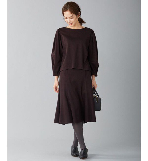 組曲「【セットアイテム・洗える】フルフランジャージー セットアップワンピース」|スーツ|