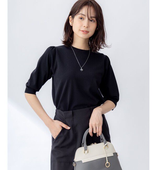 組曲「フラワーメタル ニットTシャツ」|ニット・セーター|