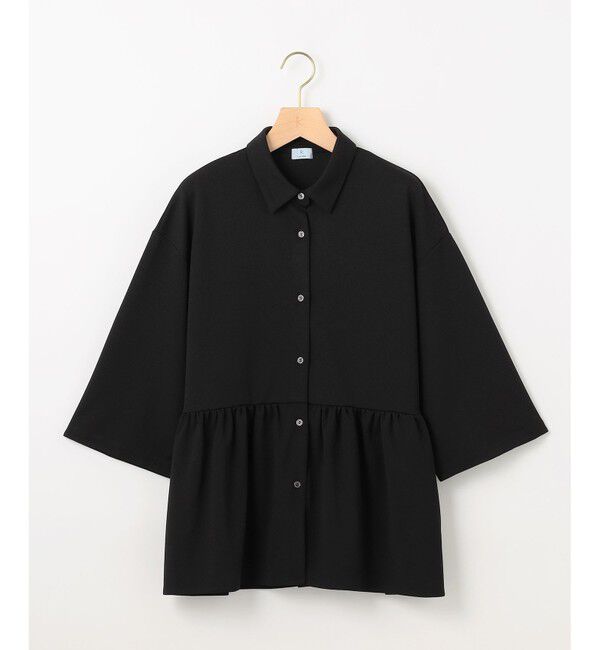 組曲「ジョーゼットジャージーボウタイチュニック ブラウス」|シャツ・ブラウス|