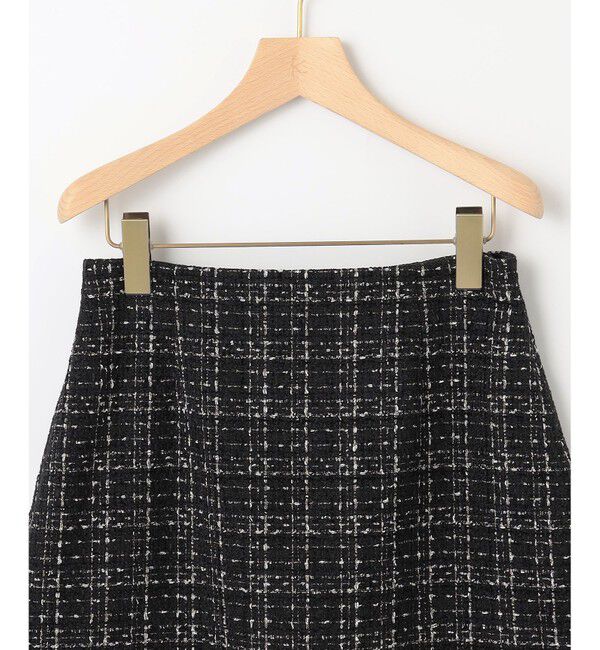 組曲「ラメステッチツイード スカート」|スカート|