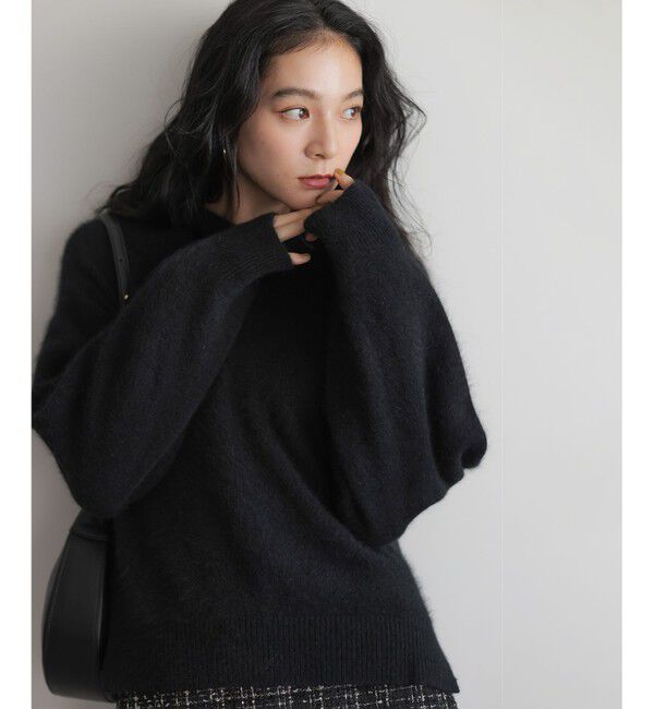 組曲「フラッフィーファーＶネック ニット」|ニット・セーター|