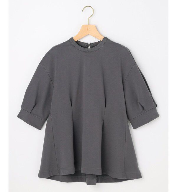 組曲「【2WAY】レース襟フレンチテリーフレア カットソー」|Tシャツ・カットソー|