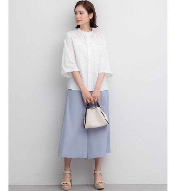 組曲「【WEB限定】スムースクロス ハーフパンツ」|キュロット|