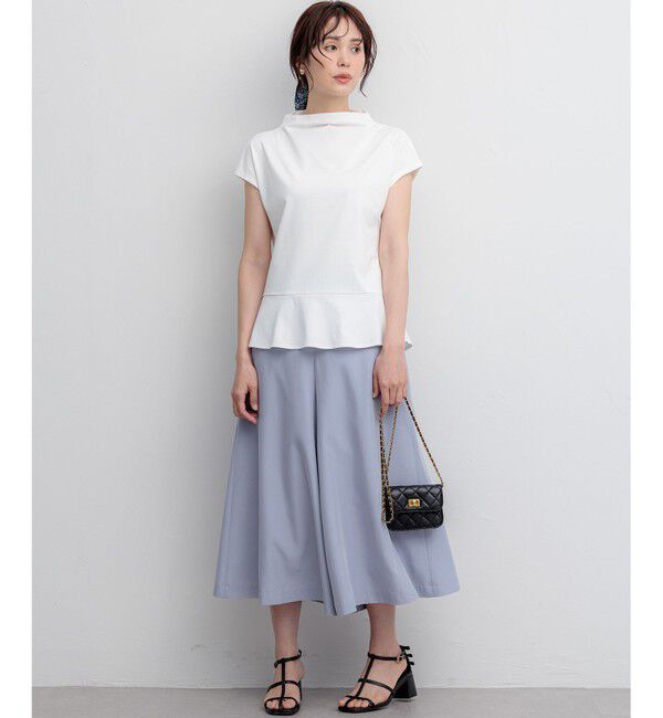 組曲「【WEB限定】スムースクロス ハーフパンツ」|キュロット|