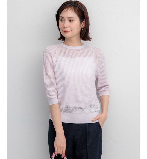 組曲「【前後着用可】レーシーニット カーディガン」|カーディガン|ｽﾌﾟﾚｰﾋ