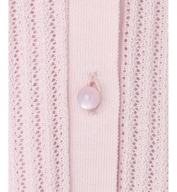 組曲「【前後着用可】レーシーニット カーディガン」|カーディガン|