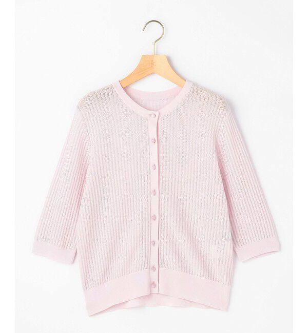 組曲「【前後着用可】レーシーニット カーディガン」|カーディガン|