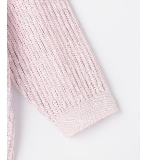 組曲「【前後着用可】レーシーニット カーディガン」|カーディガン|