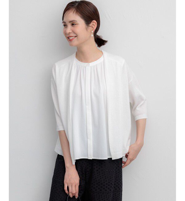 組曲「【WEB限定】ルーズリーニット カーディガン」|カーディガン|