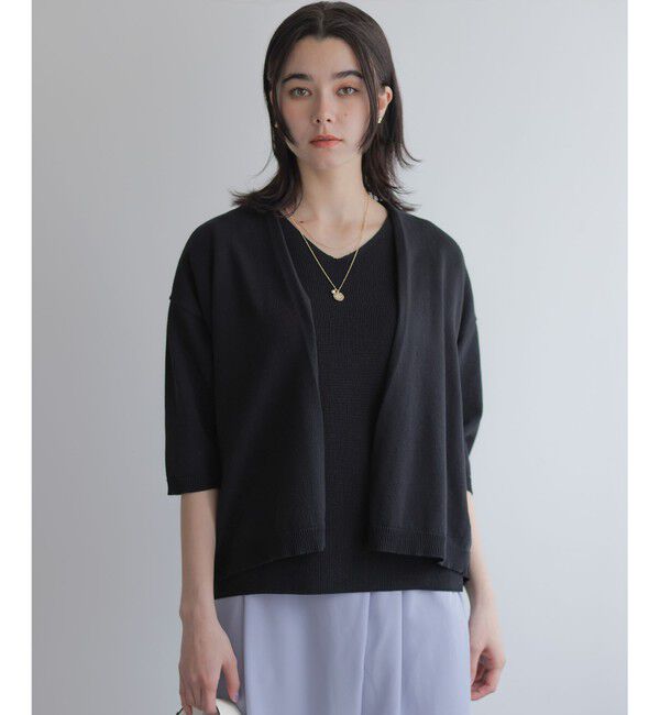 組曲「【WEB限定】ルーズリーニット カーディガン」|カーディガン|