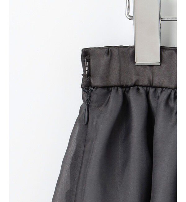 自由区「【洗える】シアーパネルエンブロイダリー スカート」|スカート|