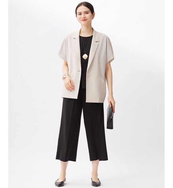 自由区「【セットアップ対応】ハイカウントモクロディ トップス」|Tシャツ・カットソー|