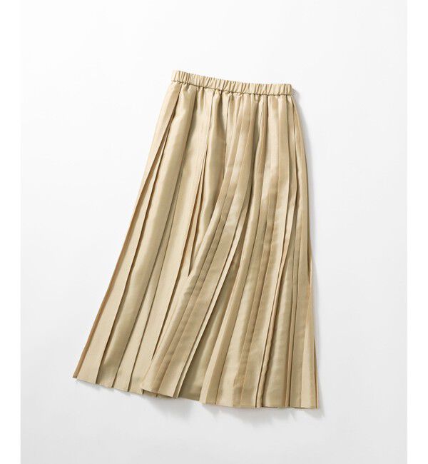 23区「【洗える】シアーコンビ プリーツ スカート」|スカート|