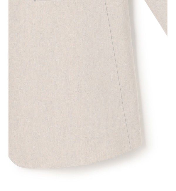 23区「【洗える】リネンレーヨンストレッチ テーラード ジャケット」|テーラードジャケット|