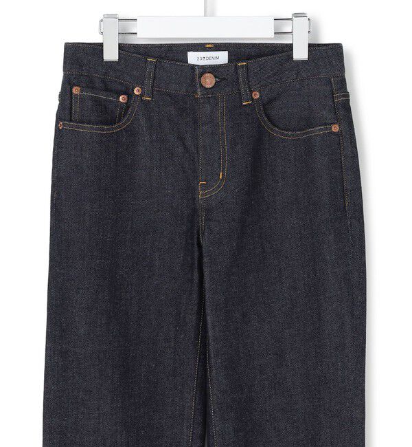 23区「23区DENIM ストレートフィット デニムパンツ」|デニム|