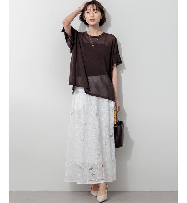 23区「【WEB&一部店舗限定】アシンメトリーチェーンコイン ネックレス」|ネックレス|