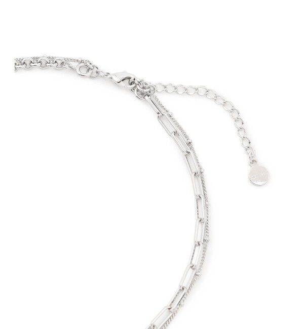 23区「【WEB&一部店舗限定】アシンメトリーチェーンコイン ネックレス」|ネックレス|