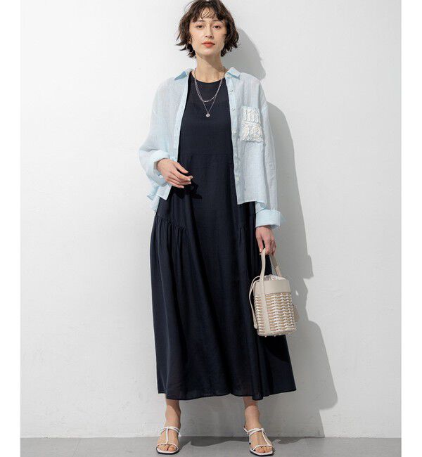 23区「【WEB&一部店舗限定】アシンメトリーチェーンコイン ネックレス」|ネックレス|