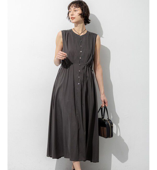 23区「シルキーライトクロス フレアワンピース」|ワンピース|ﾀﾞｰｸﾌﾞ