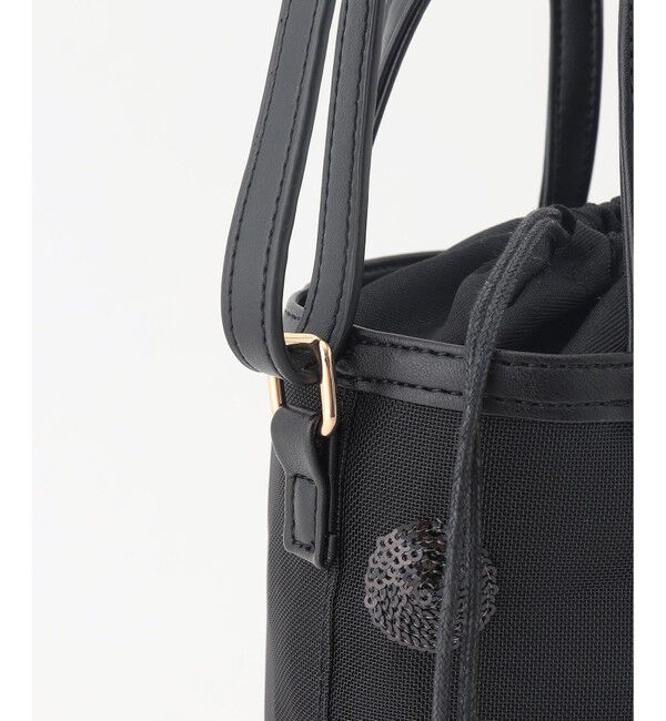 ANY SIS「【2WAY】ドットシアー ショルダーバッグ」|ショルダー・メッセンジャー|