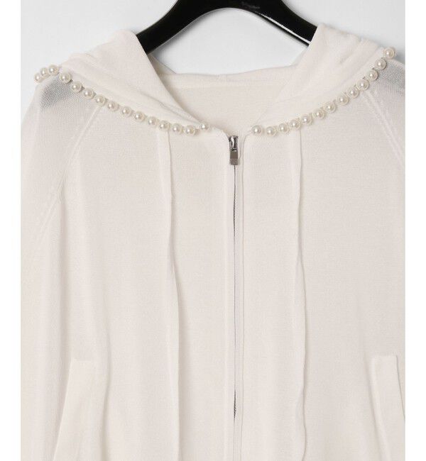 Grace Class「パールニットフーディー」|カーディガン|