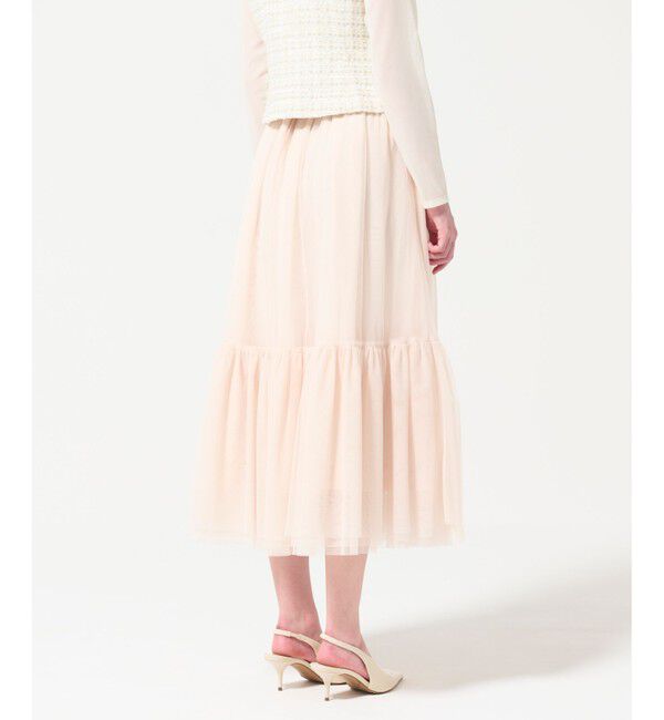 GRACE CONTINENTAL「ツイル2WAY スカート」|フレア|