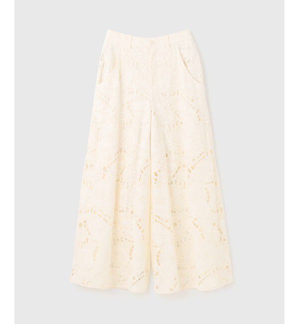 GRACE CONTINENTAL「カットワークバギーパンツ」|その他|