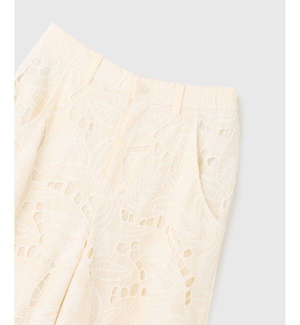 GRACE CONTINENTAL「カットワークバギーパンツ」|その他|