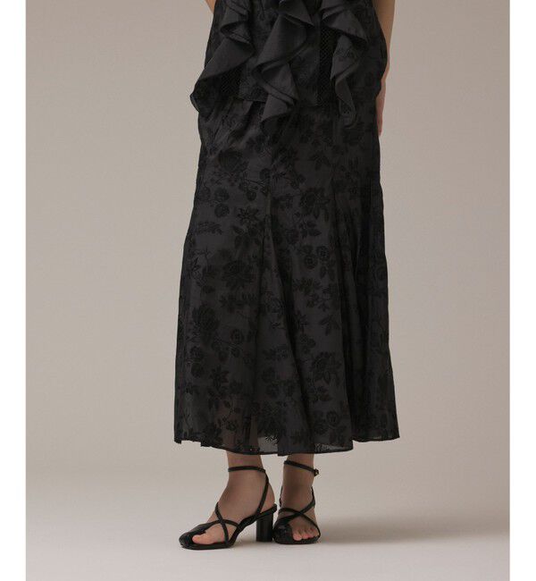 GRACE CONTINENTAL「マーメイドembスカート」|スカート|