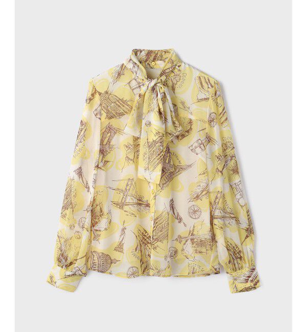 Diagram「スカ－フタイブラウス」|シャツ・ブラウス|