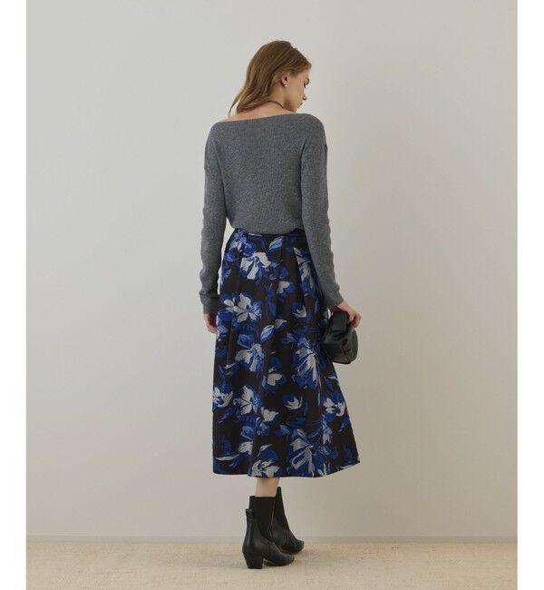 Diagram「ラメフラワージャガードスカート」|スカート|